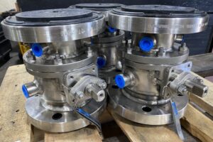 3x2x3 Stainless Jacketed Ball Valves
